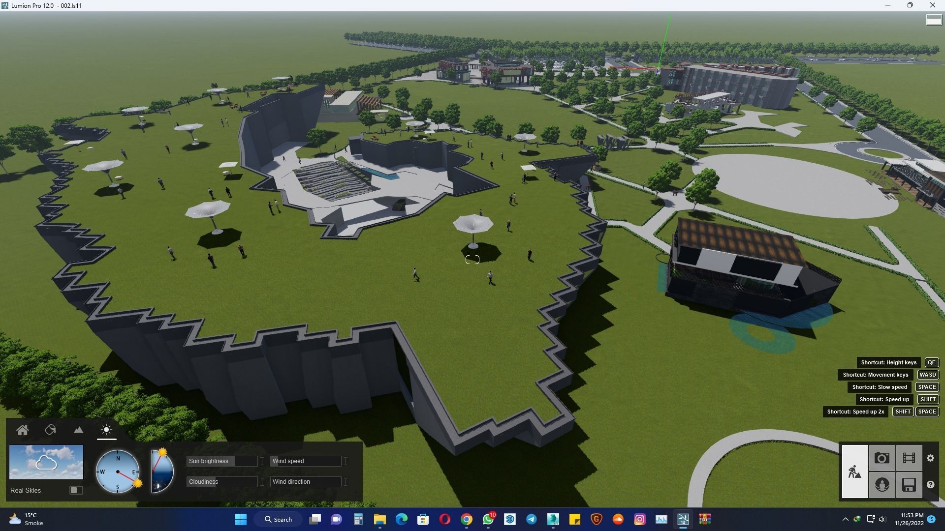 Undergraduate Architecture Museum  3d model  3D model_25