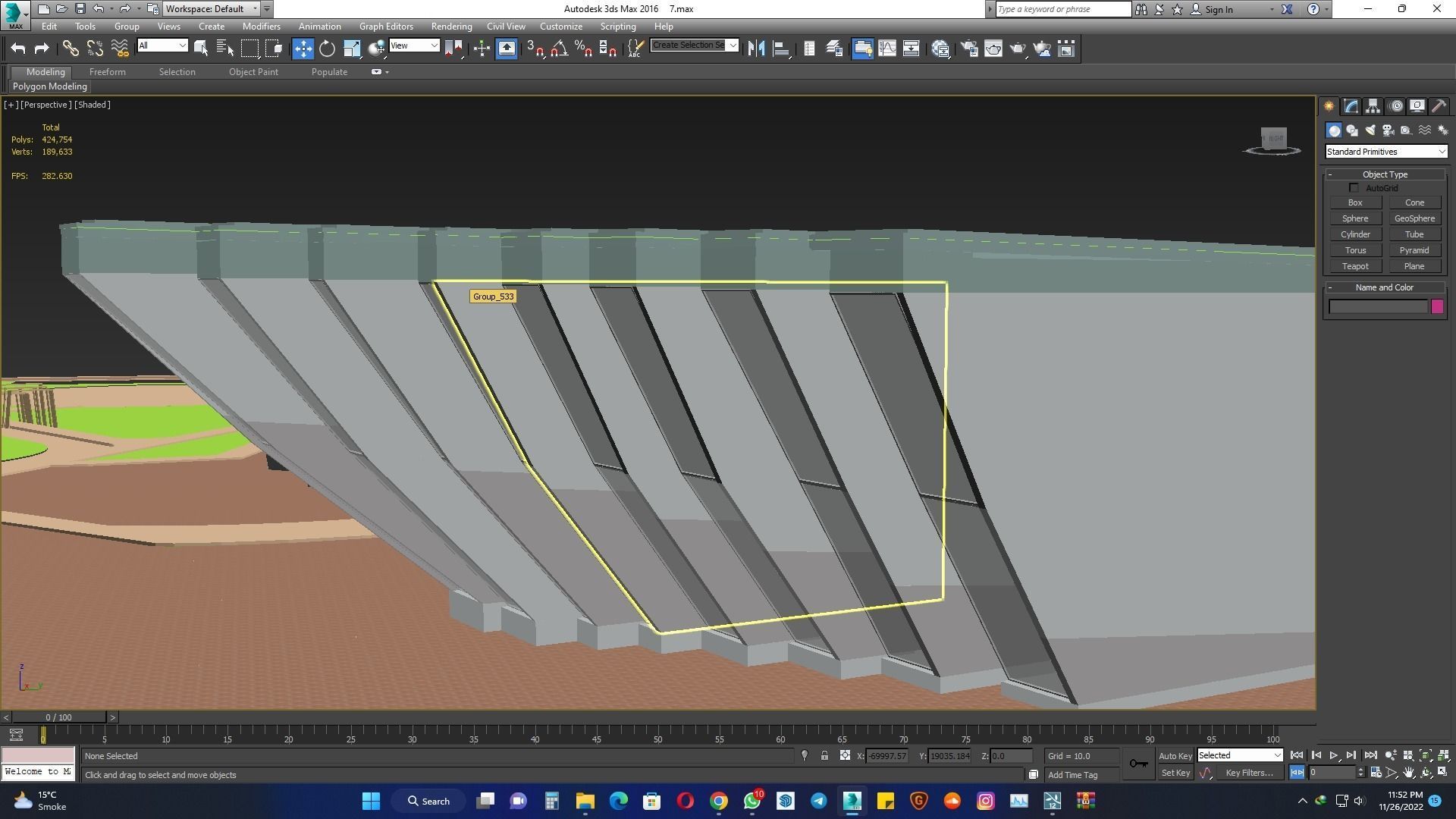 Undergraduate Architecture Museum  3d model  3D model_15