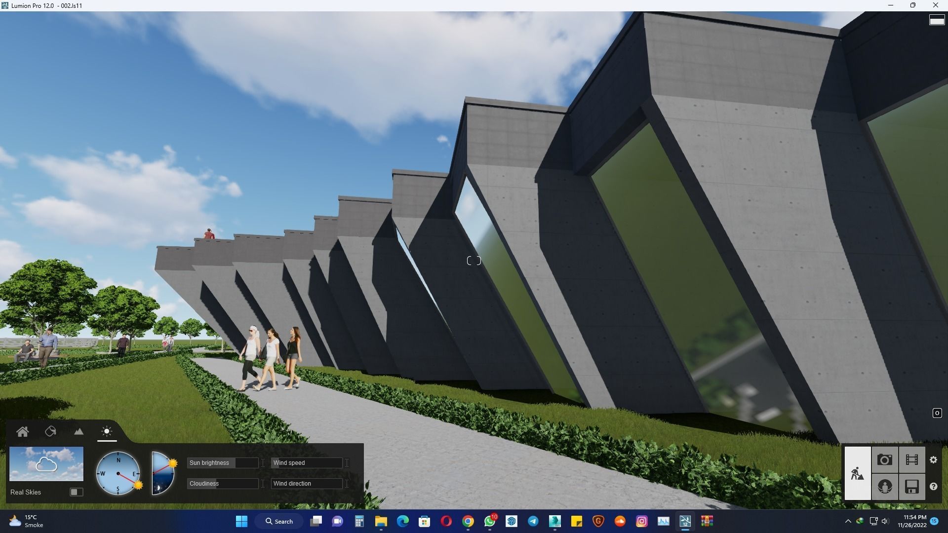 Undergraduate Architecture Museum  3d model  3D model_22