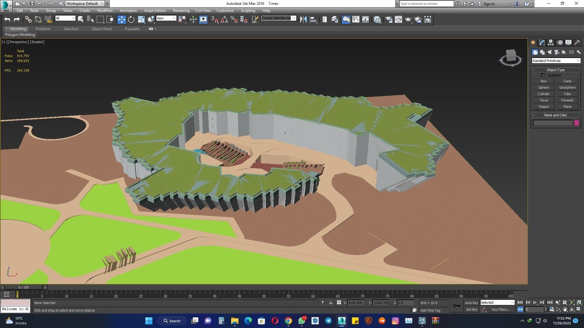 Undergraduate Architecture Museum  3d model  3D model_18