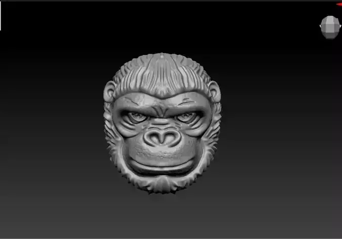Monkey mens ring