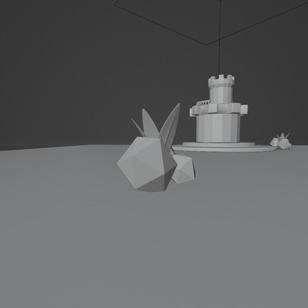 Cartonic Castle 3D model_2