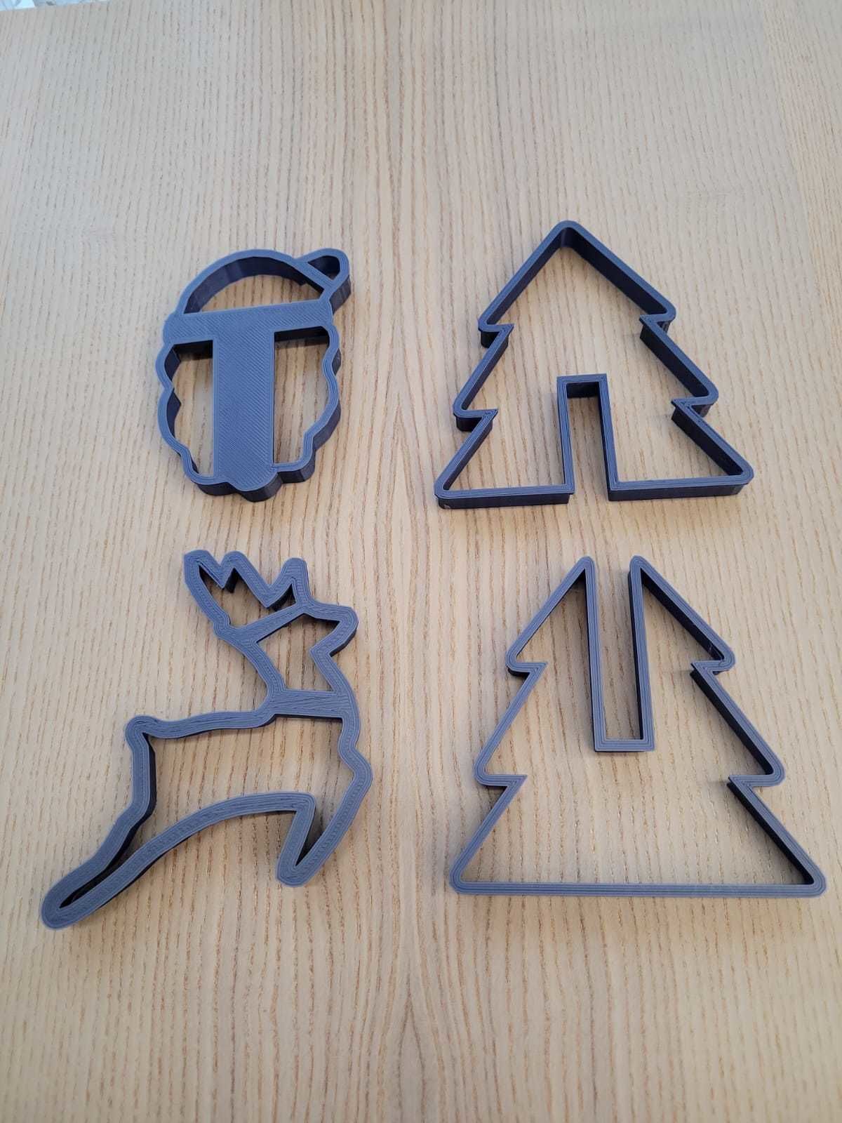 NEW YEAR - CHRISTMAS COOKIE or CLAY CUTTER 3D PRINT MODEL 3D print model_12