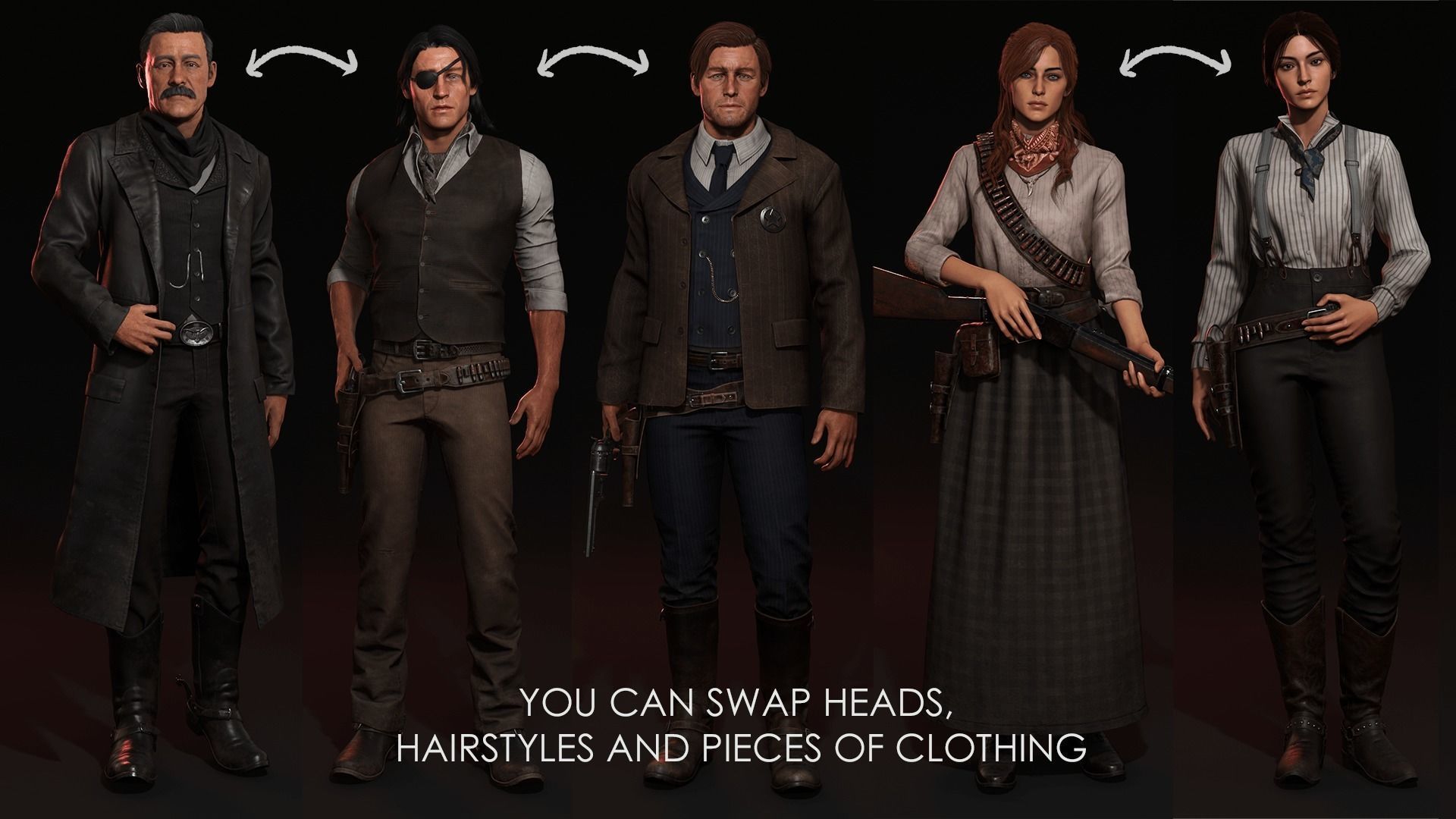 Western Characters Pack - Wild West Cowboys Adventure Collection _5