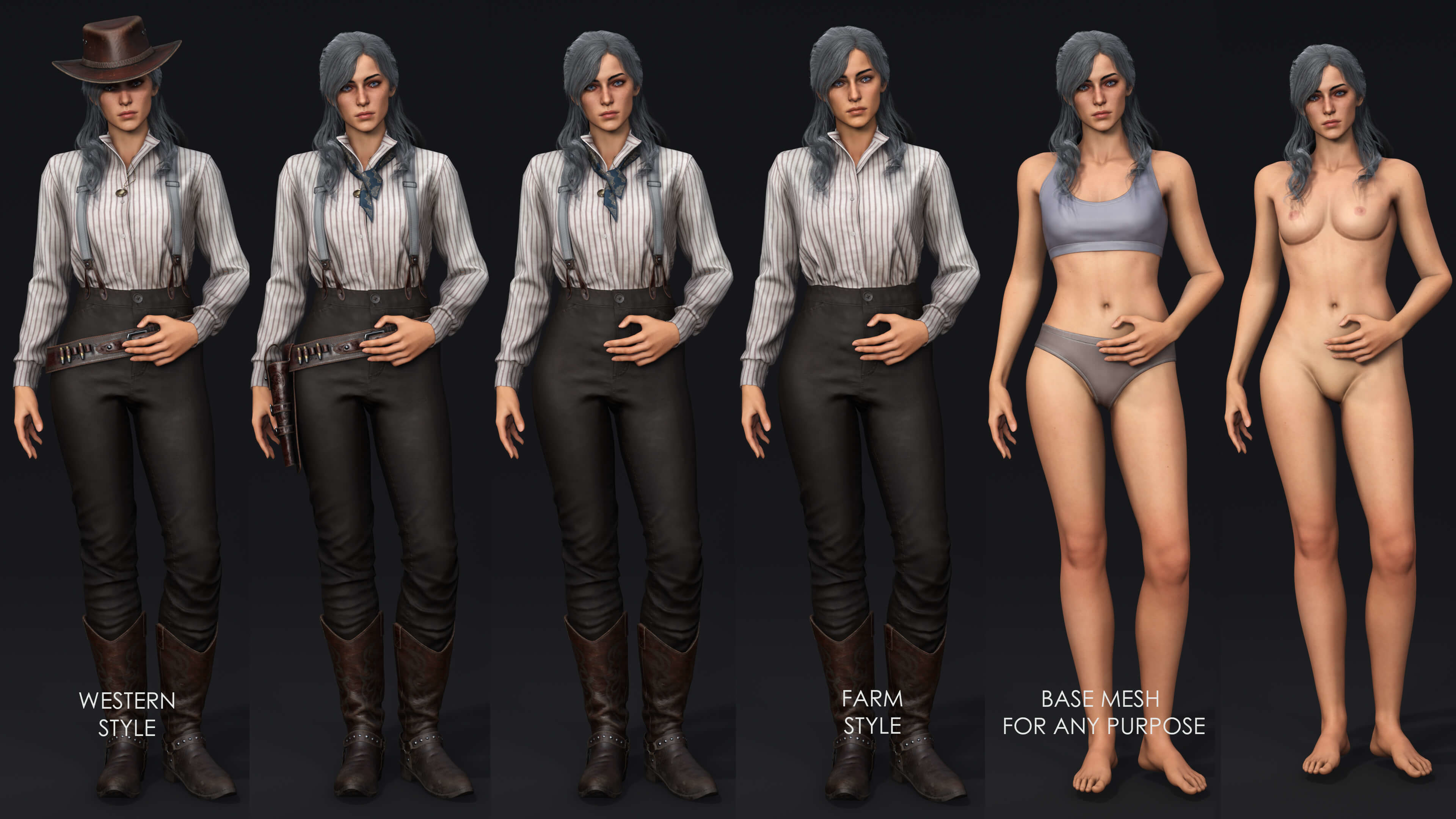 Western Characters Pack - Wild West Cowboys Adventure Collection _40