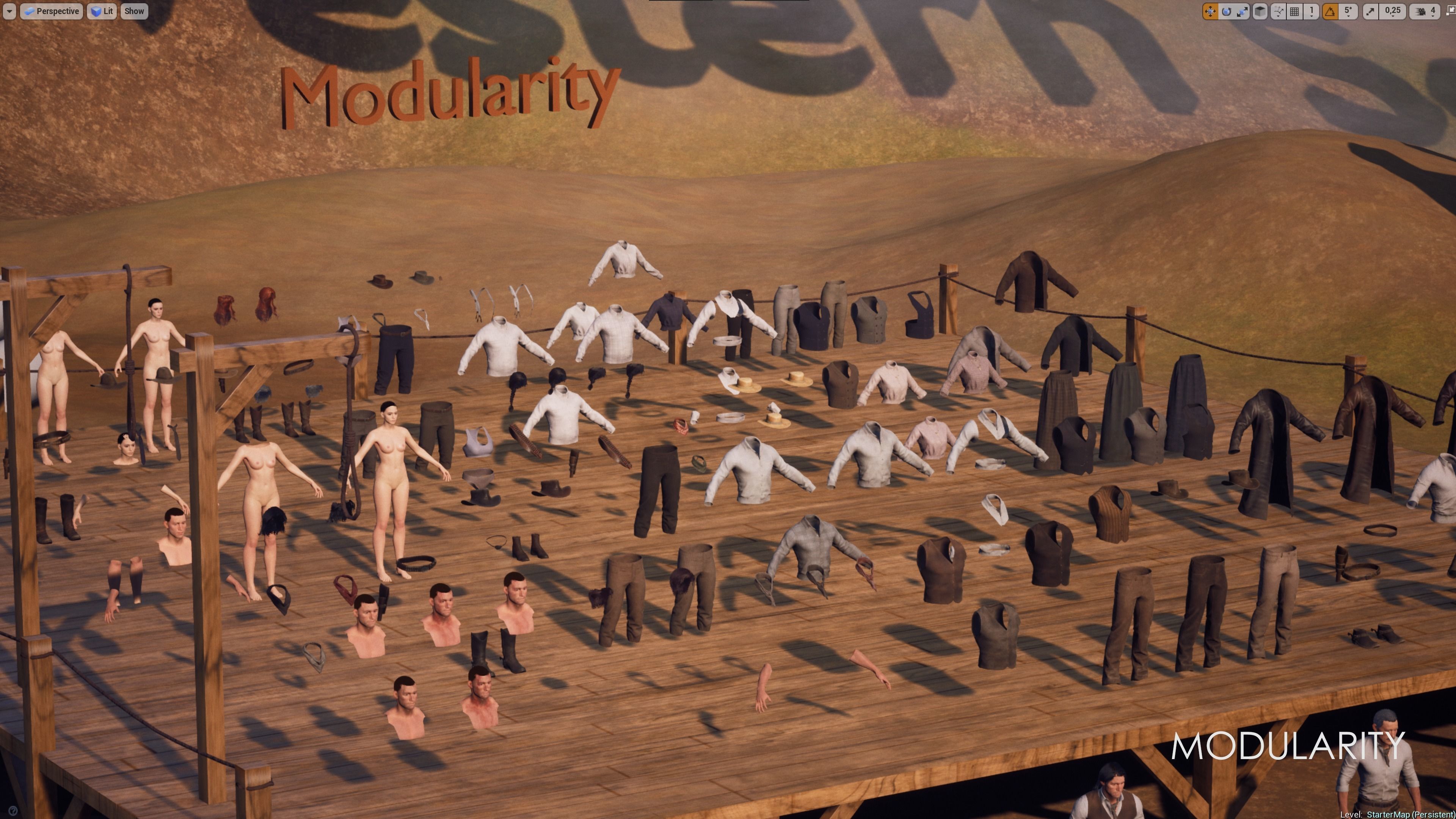 Western Characters Pack - Wild West Cowboys Adventure Collection _53