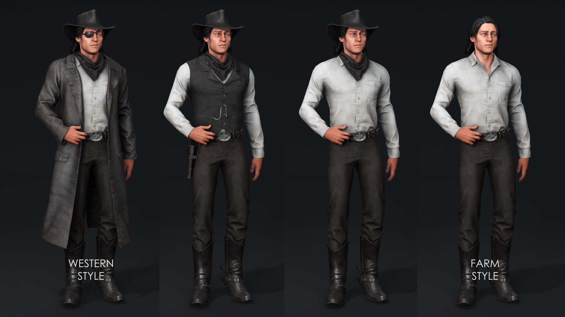 Western Characters Pack - Wild West Cowboys Adventure Collection _8