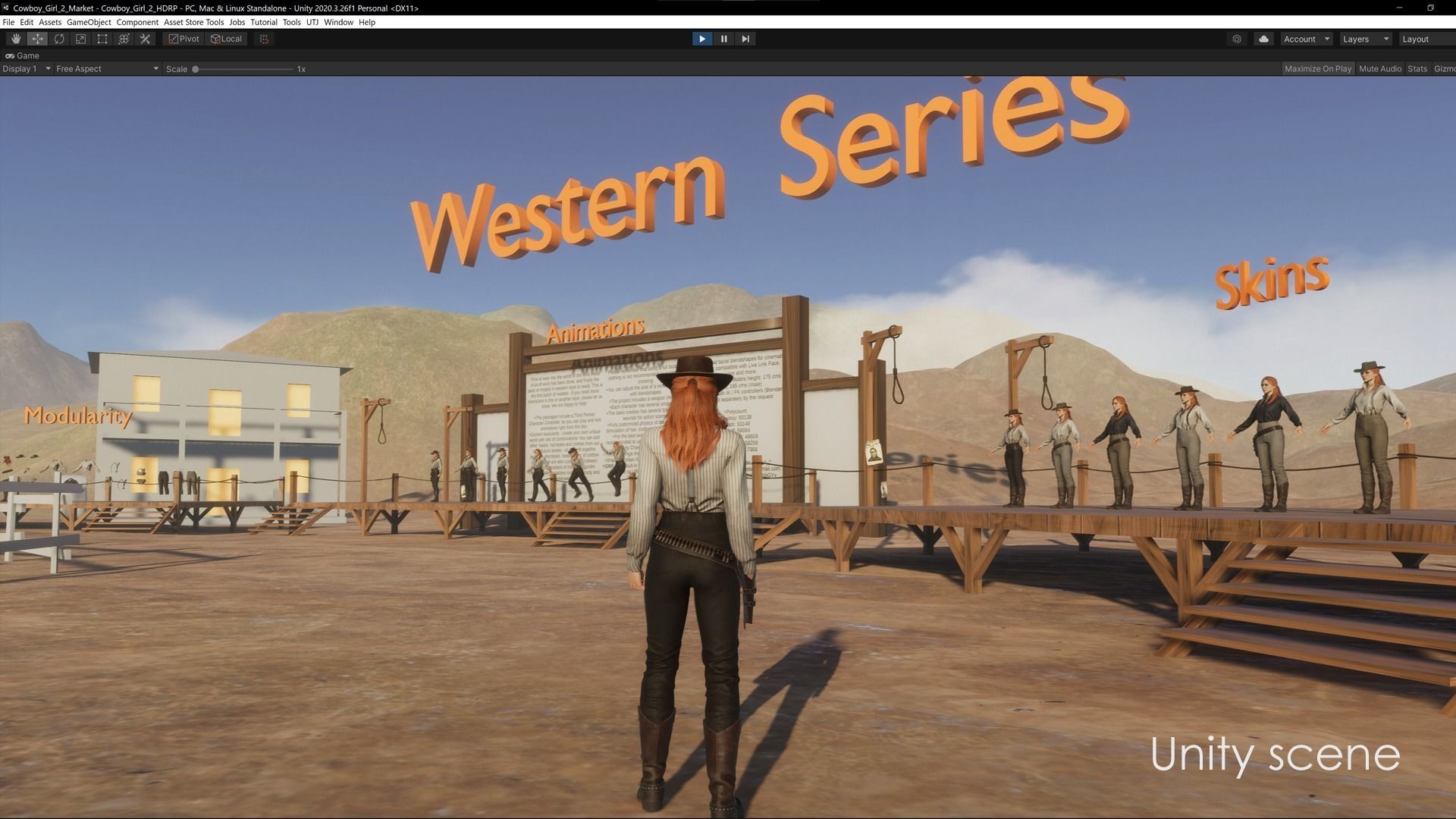 Western Characters Pack - Wild West Cowboys Adventure Collection _64