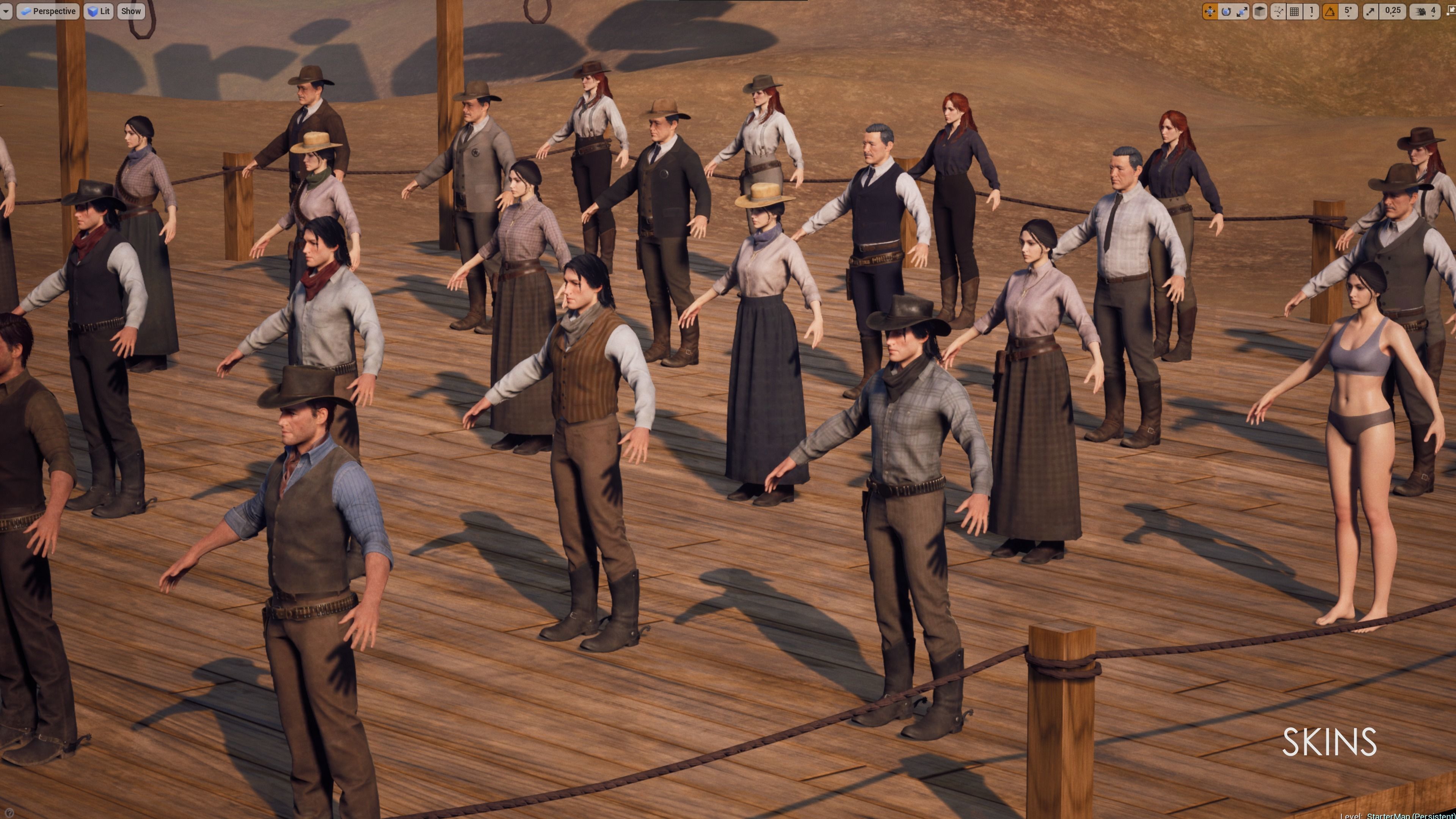 Western Characters Pack - Wild West Cowboys Adventure Collection _54