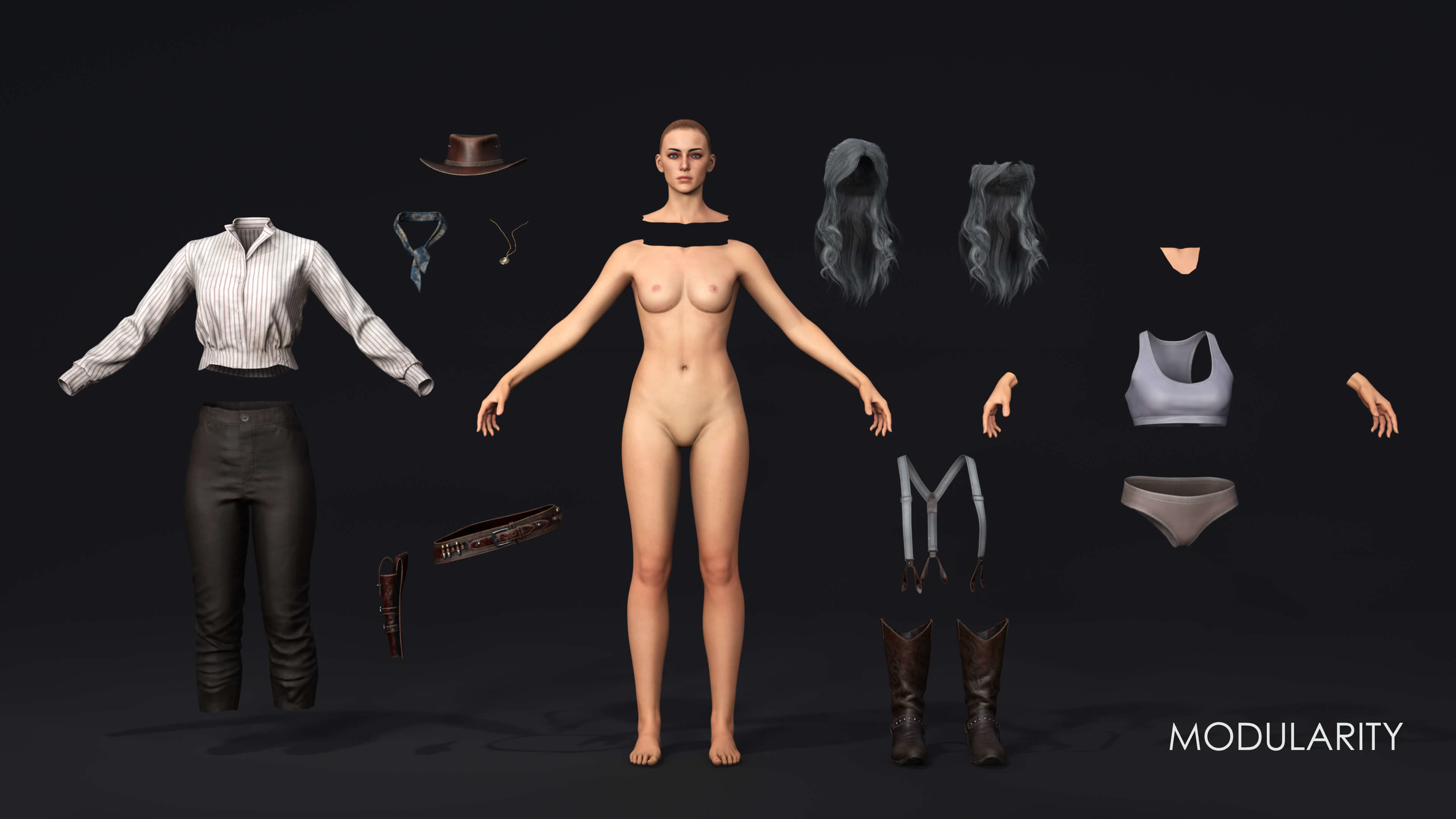 Western Characters Pack - Wild West Cowboys Adventure Collection _47