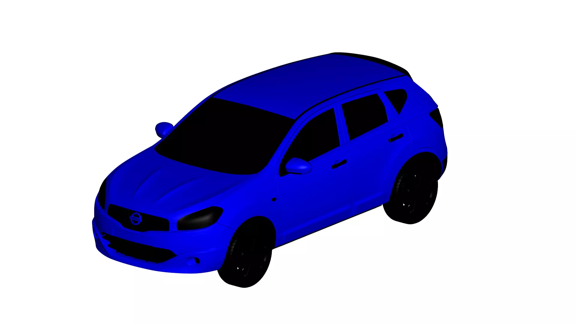 Nissan Qashqai  3D model_0