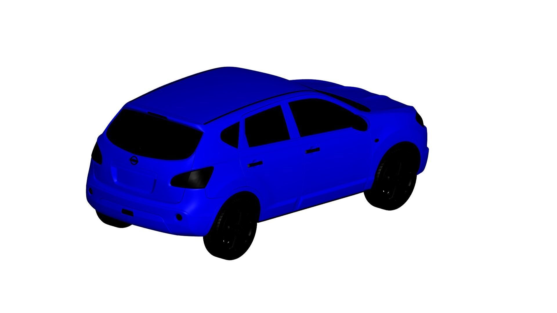 Nissan Qashqai  3D model_1