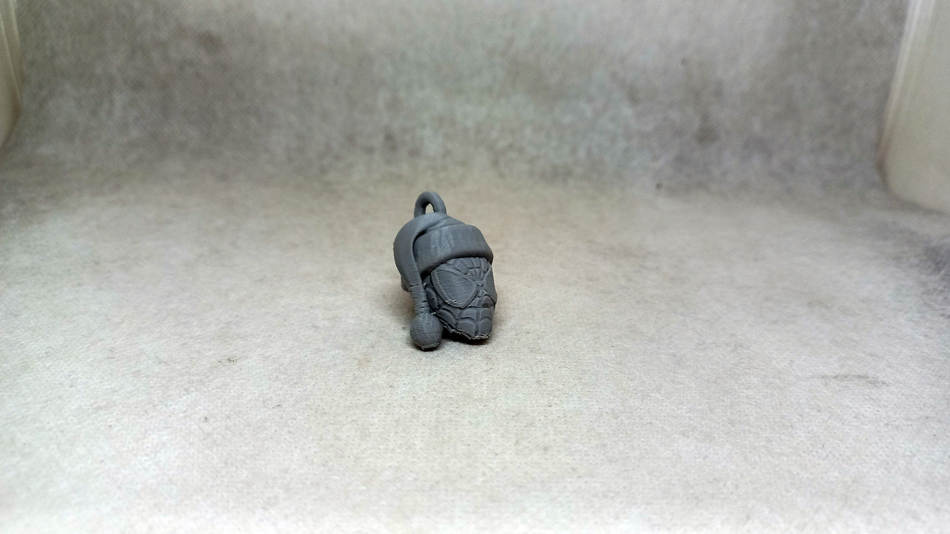 santa SPIDER MAN keychain  3D print model_7