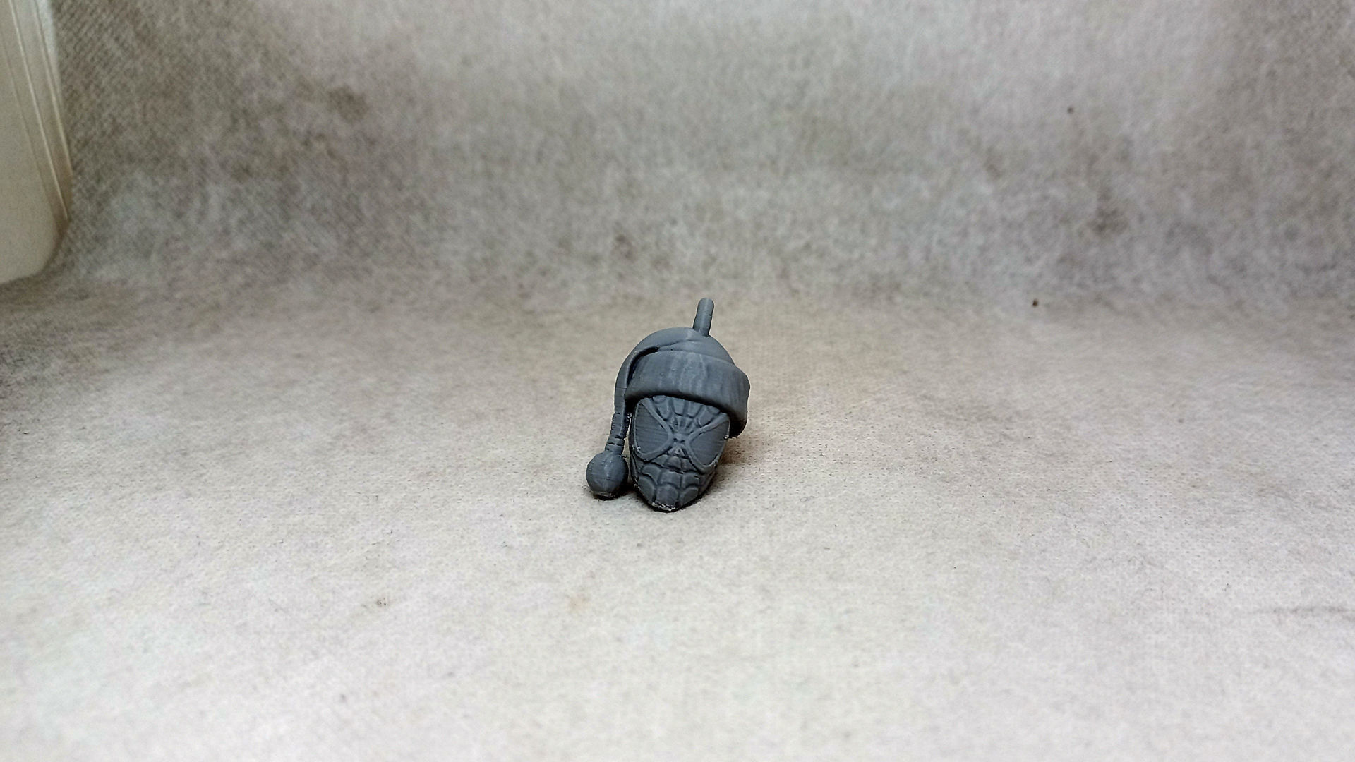 santa SPIDER MAN keychain  3D print model_8