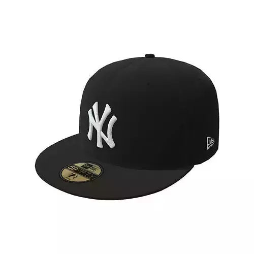 Baseball Cap Low-poly 3D model