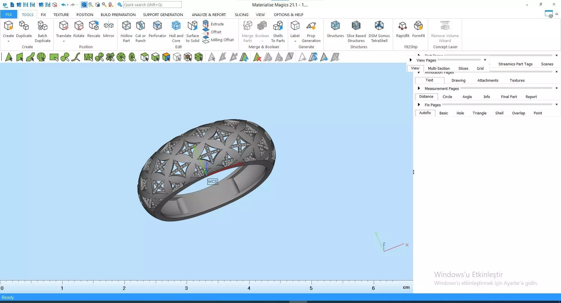 Hungari desenli 3D print model_0