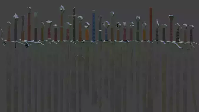 Modular Medieval European Sword-Falchion pack