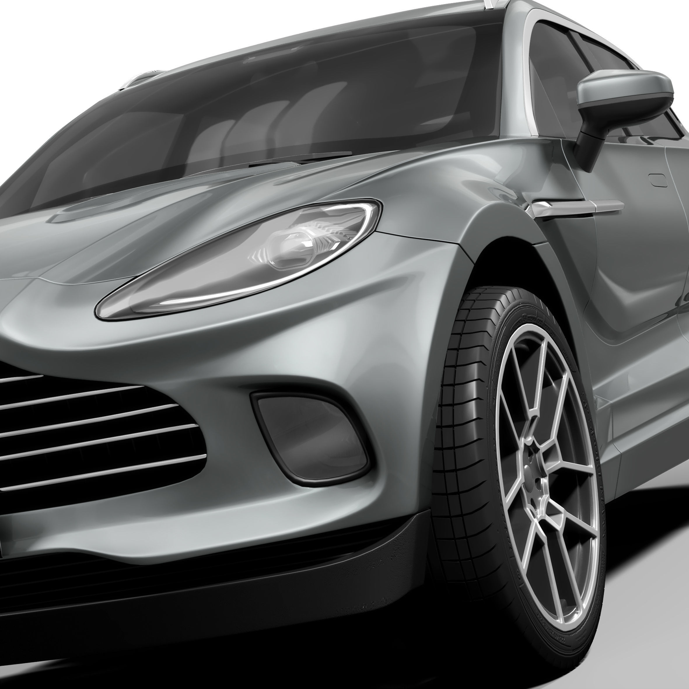 Aston Martin DBX 3D model_2