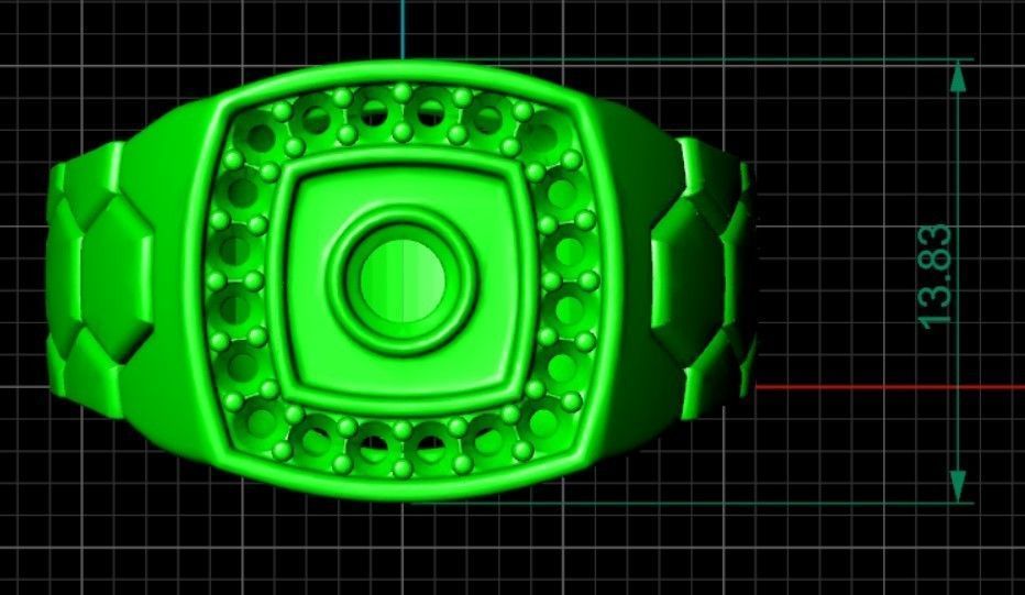 Ring fashion Flexibility 3D print model_10