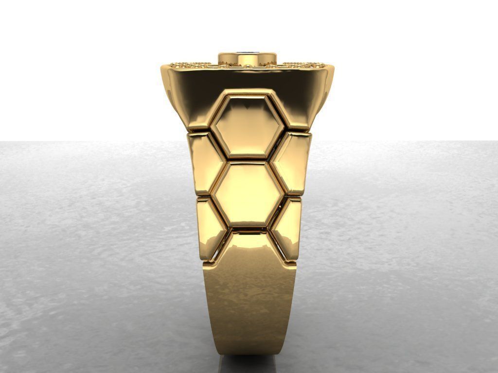 Ring fashion Flexibility 3D print model_7