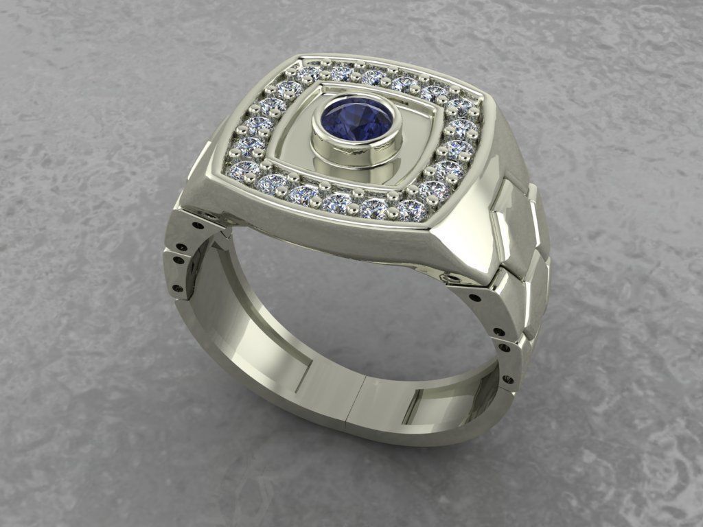 Ring fashion Flexibility 3D print model_4