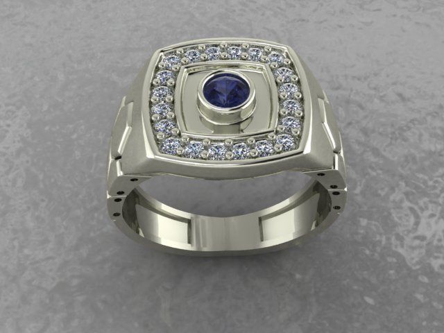 Ring fashion Flexibility 3D print model_2