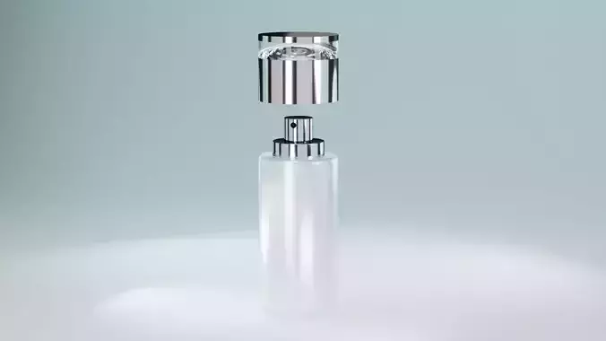 Perfume mockup 3D