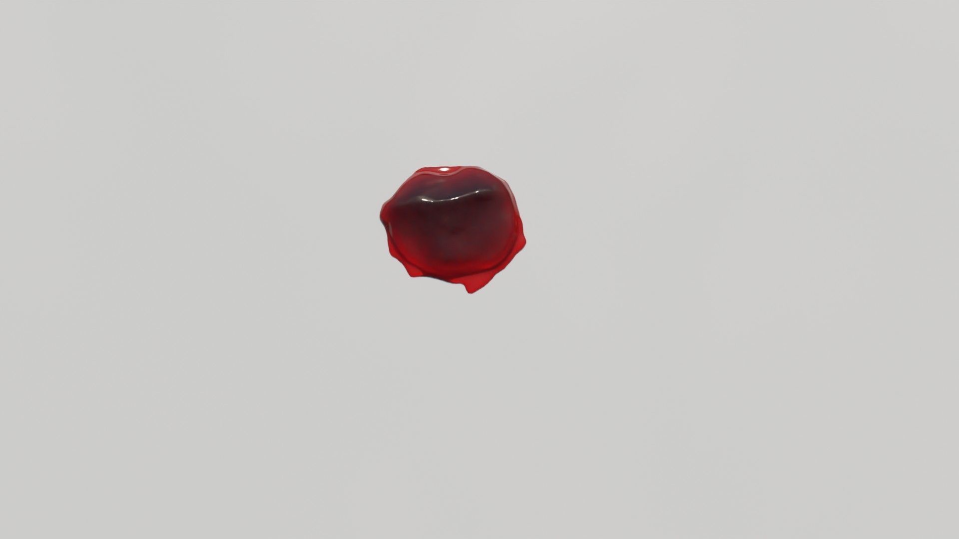 Animated Blood Stain Free 3D model_4