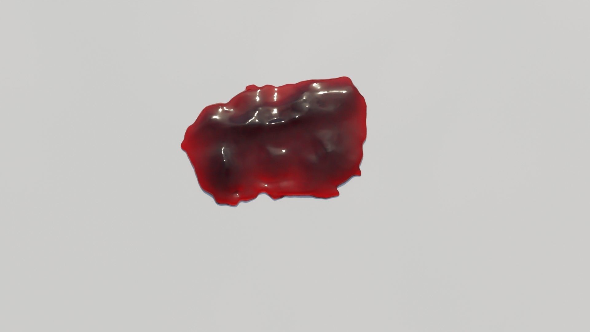 Animated Blood Stain Free 3D model_7