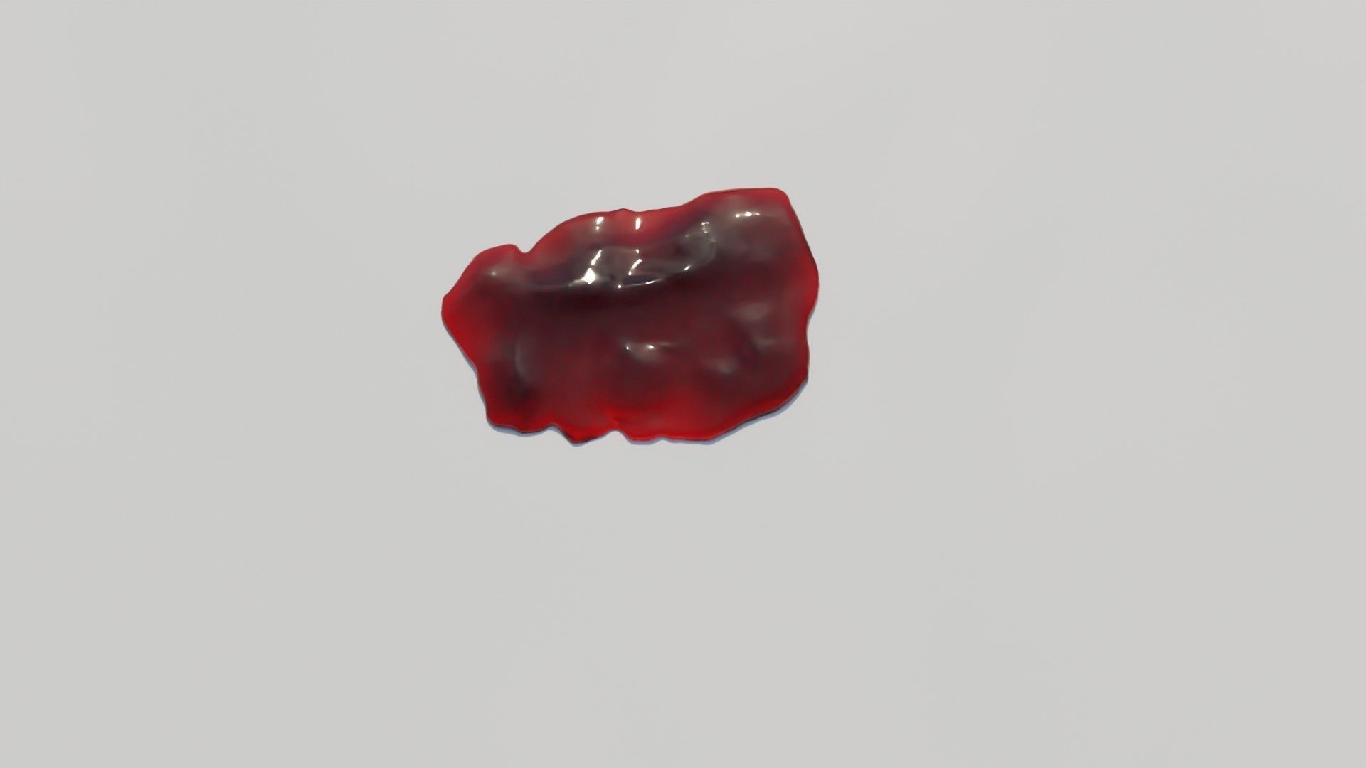 Animated Blood Stain Free 3D model_6