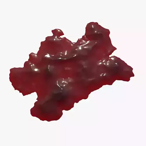 Animated Blood Stain Free 3D model