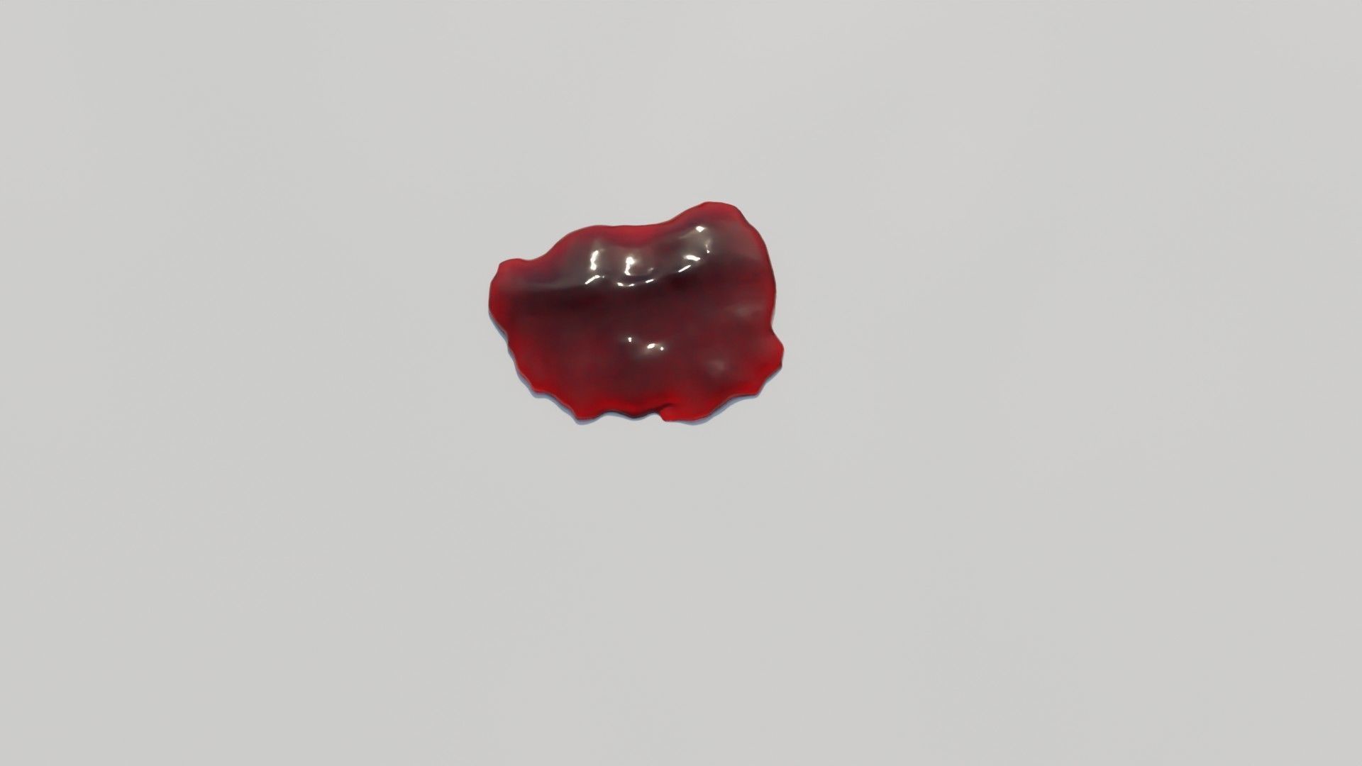 Animated Blood Stain Free 3D model_5