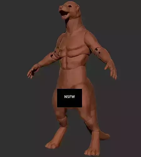 Kinstal Ball Joint Doll 3D print model