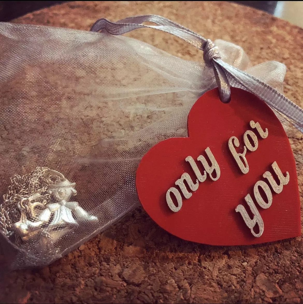 Heart with message 3D print model