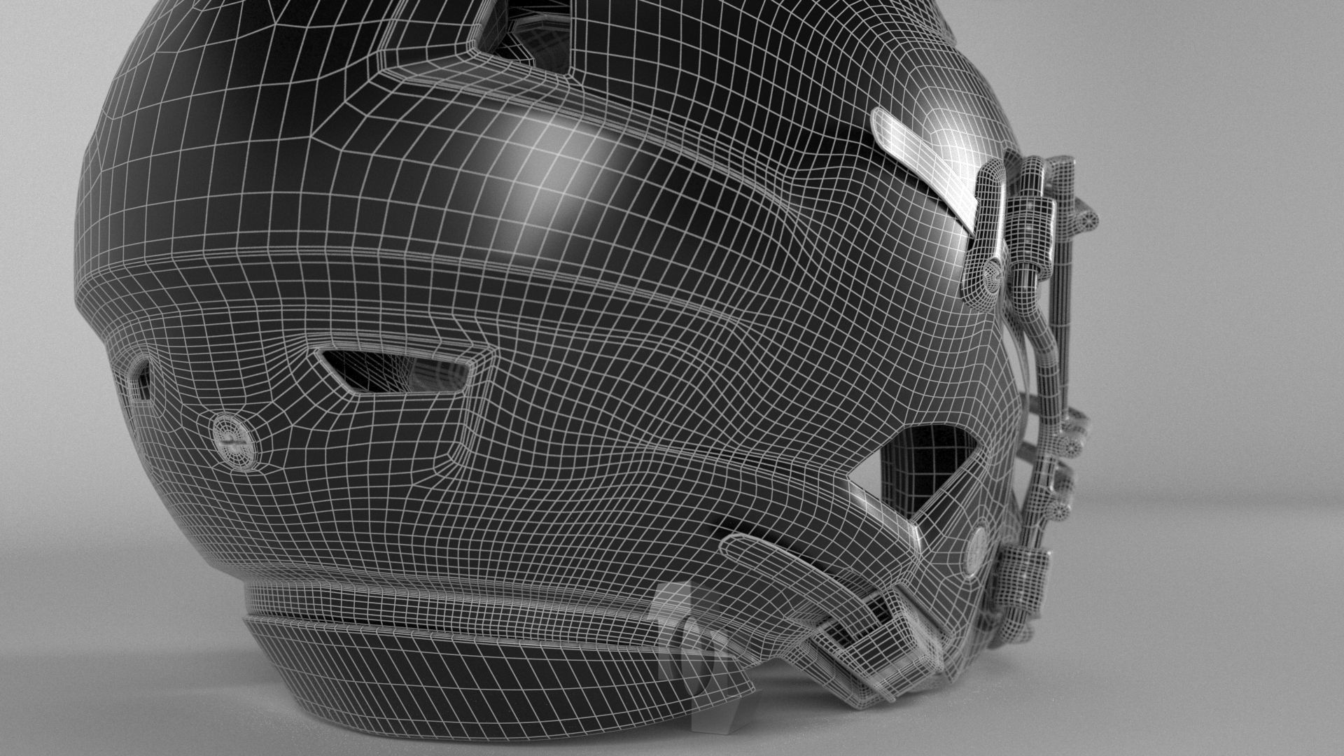 CHIEFS KANSAS CITY Helmet Football AFC West PBR updated 2025 3D model_5
