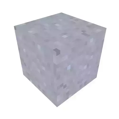 MINECRAFT CLAY BLOCK MODEL LOW-POLY 3D MODEL
