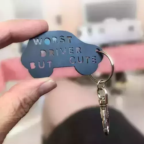 Worst driver but cute