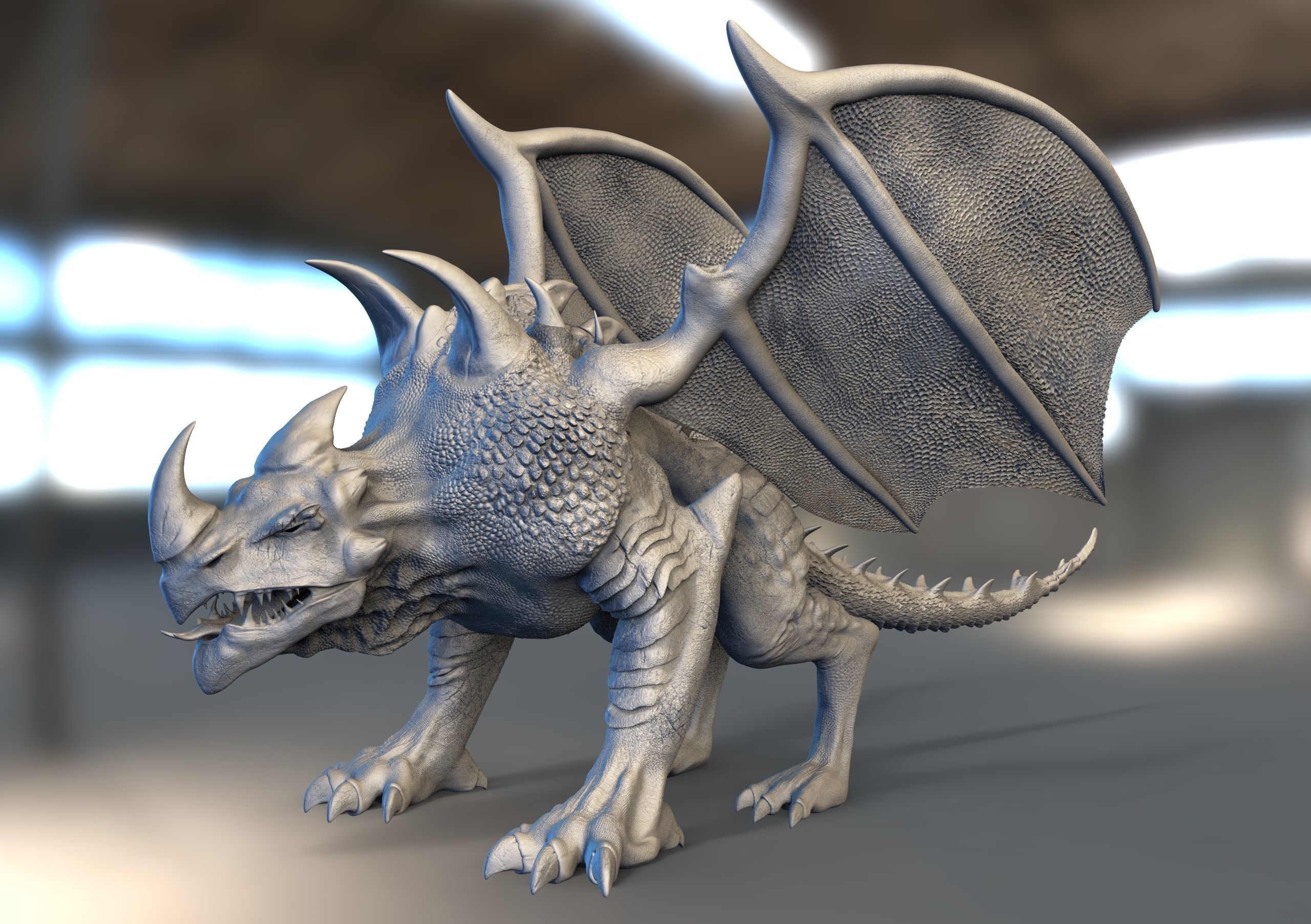 PANGETOR DRAKER FIGURE 3D PRINGTER 3D print model_6