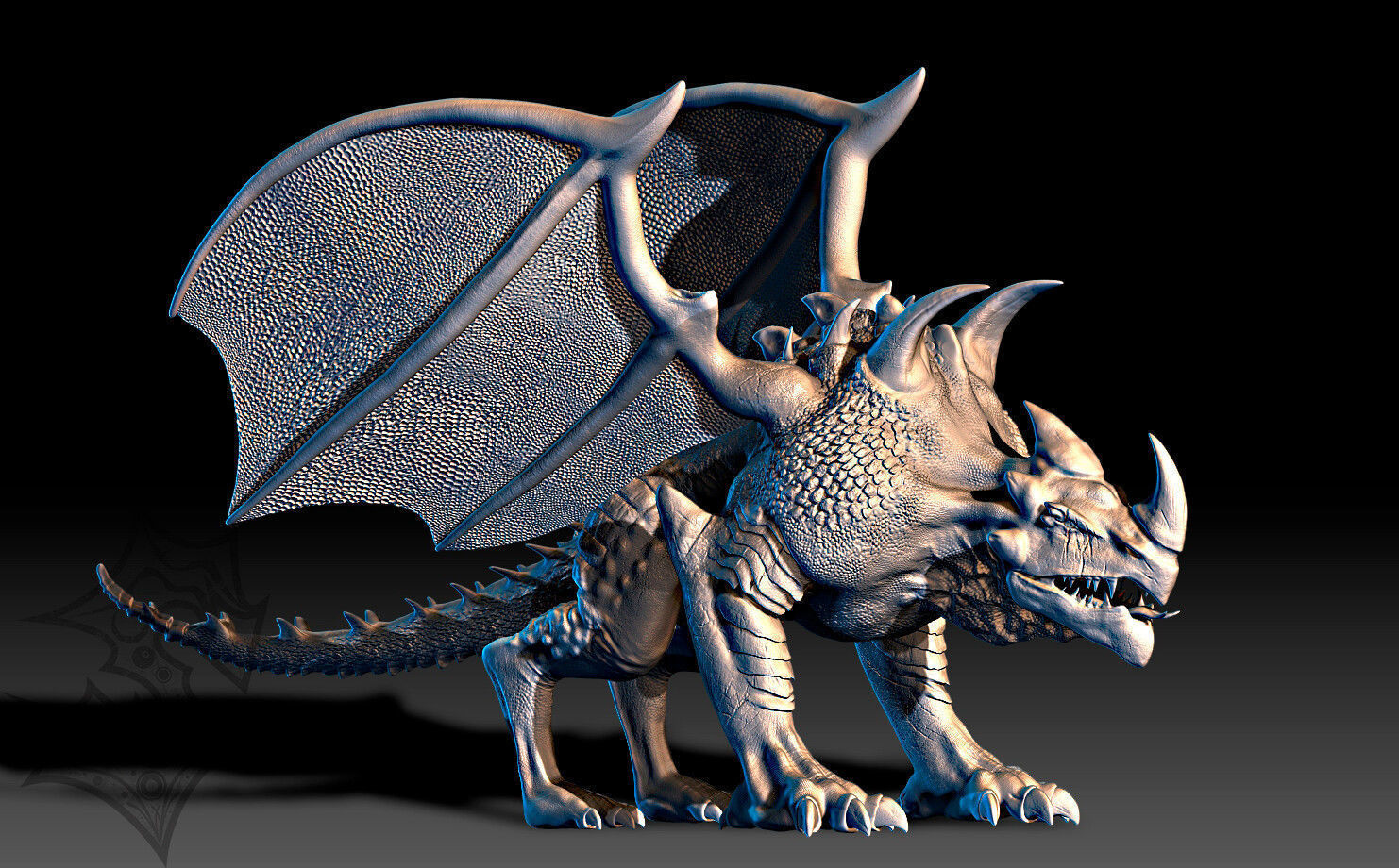 PANGETOR DRAKER FIGURE 3D PRINGTER 3D print model_4