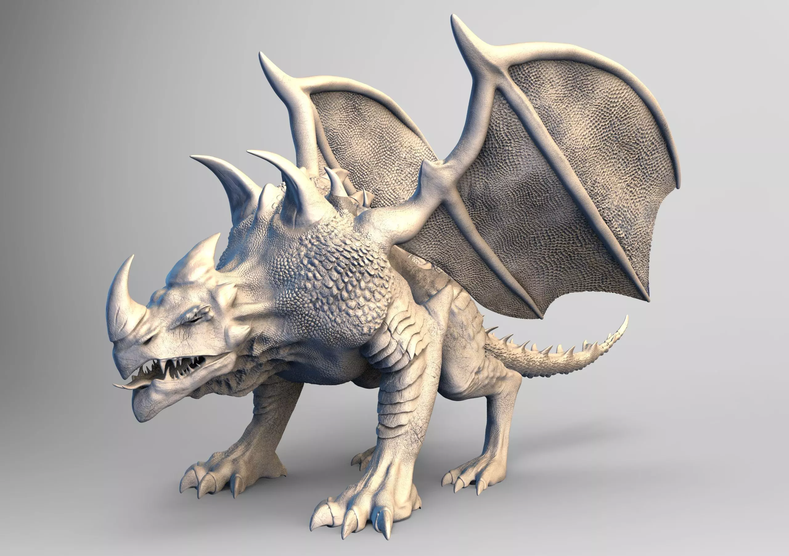 PANGETOR DRAKER FIGURE 3D PRINGTER 3D print model_0