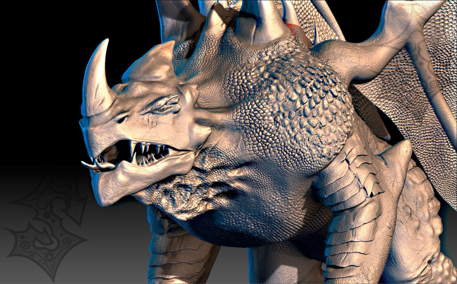 PANGETOR DRAKER FIGURE 3D PRINGTER 3D print model_8