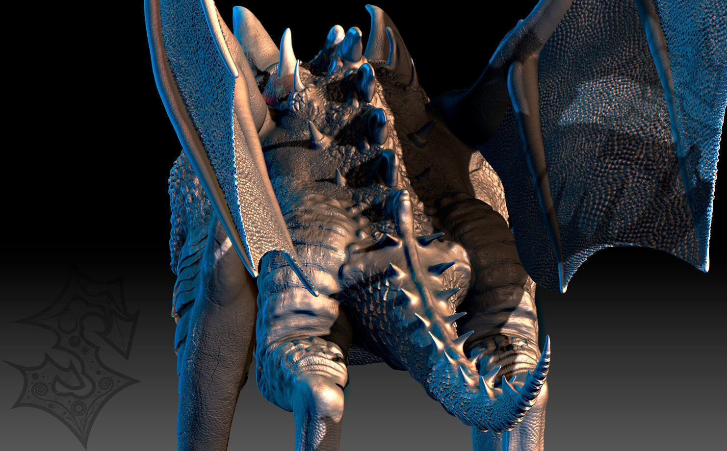 PANGETOR DRAKER FIGURE 3D PRINGTER 3D print model_9