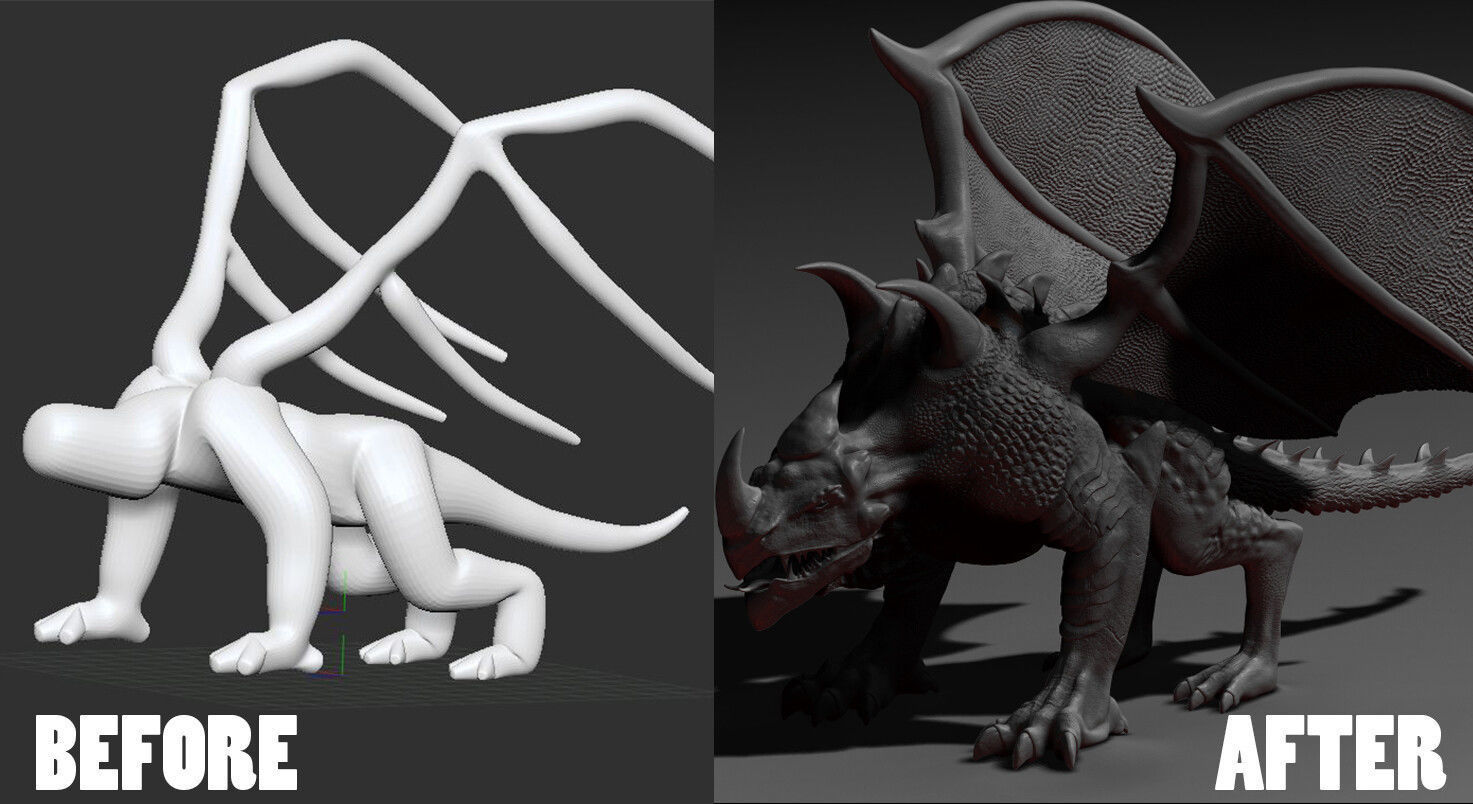 PANGETOR DRAKER FIGURE 3D PRINGTER 3D print model_11