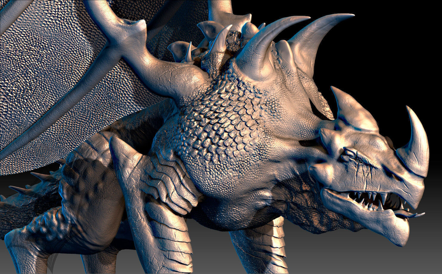 PANGETOR DRAKER FIGURE 3D PRINGTER 3D print model_5