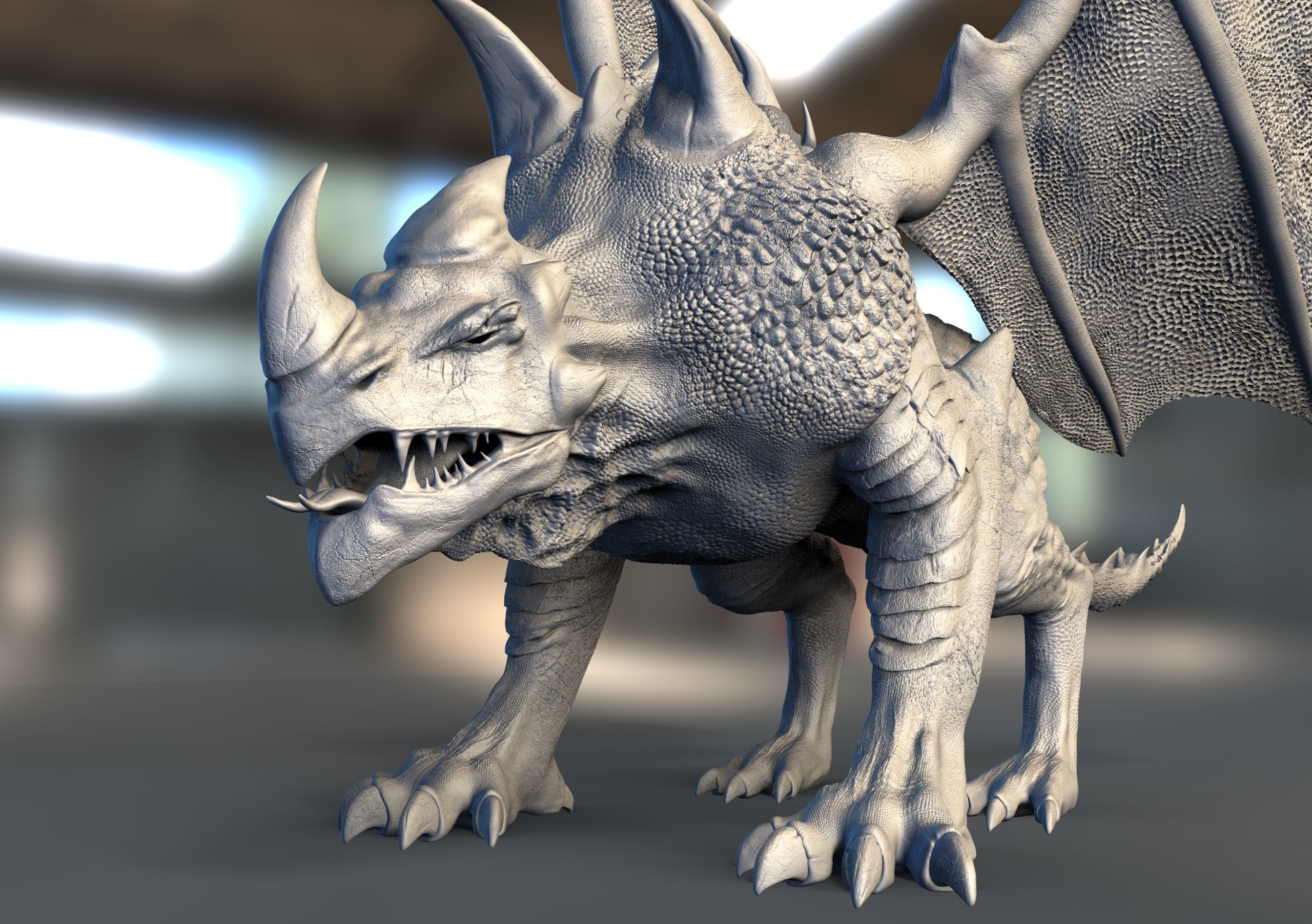 PANGETOR DRAKER FIGURE 3D PRINGTER 3D print model_2