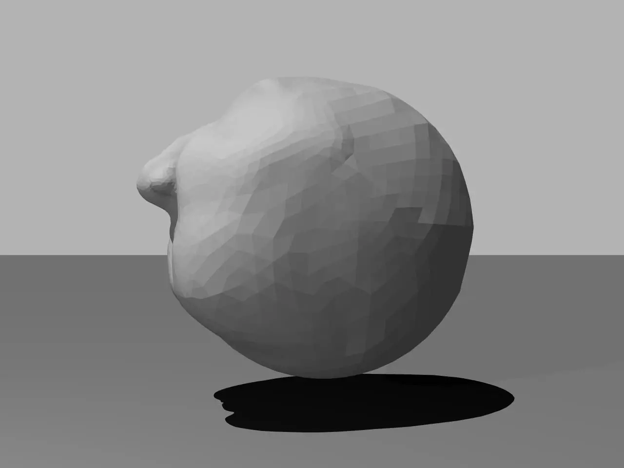 sample human head3 Free 3D model_0