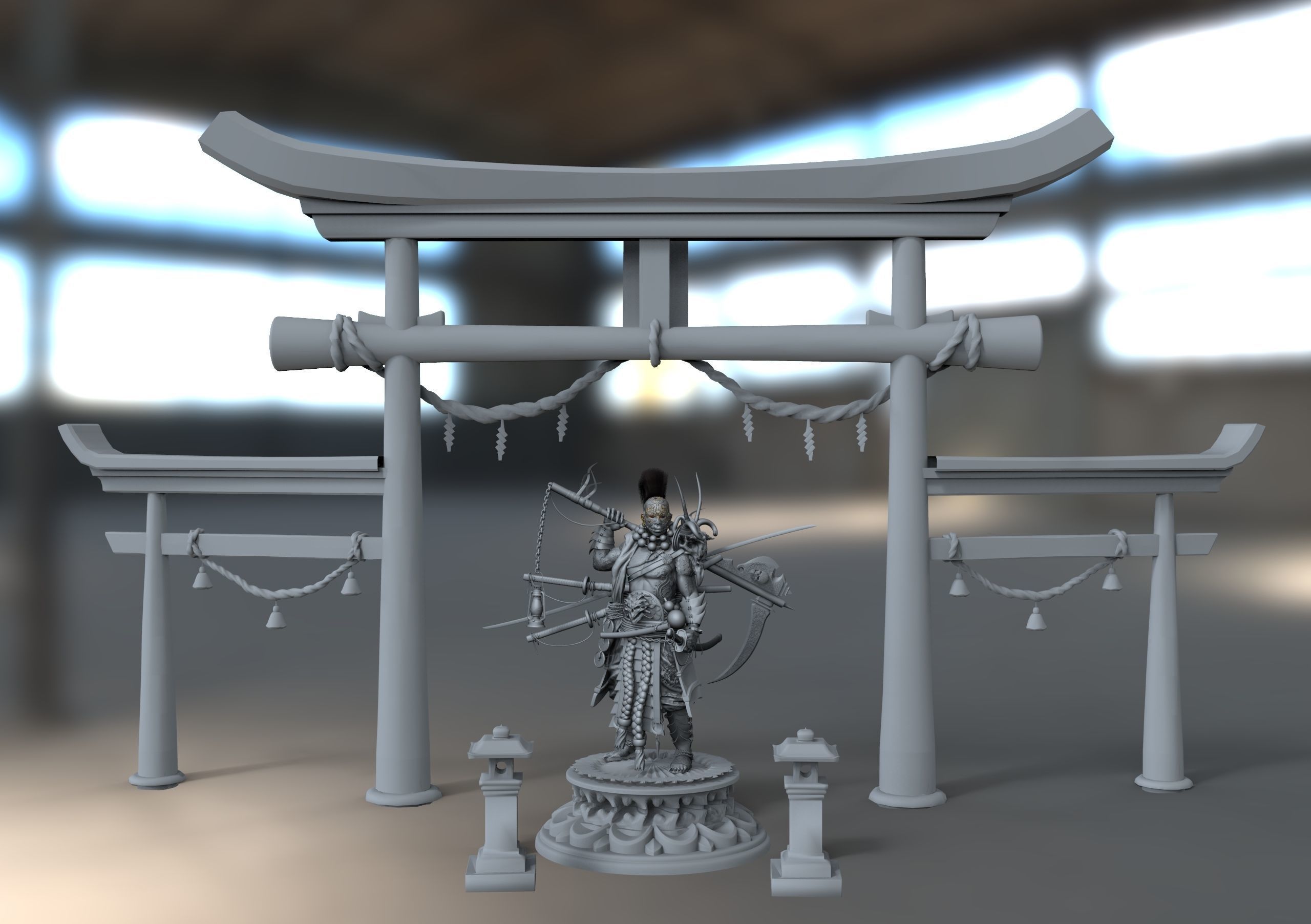 ONI SOUL OF DEATH 3D print model_5