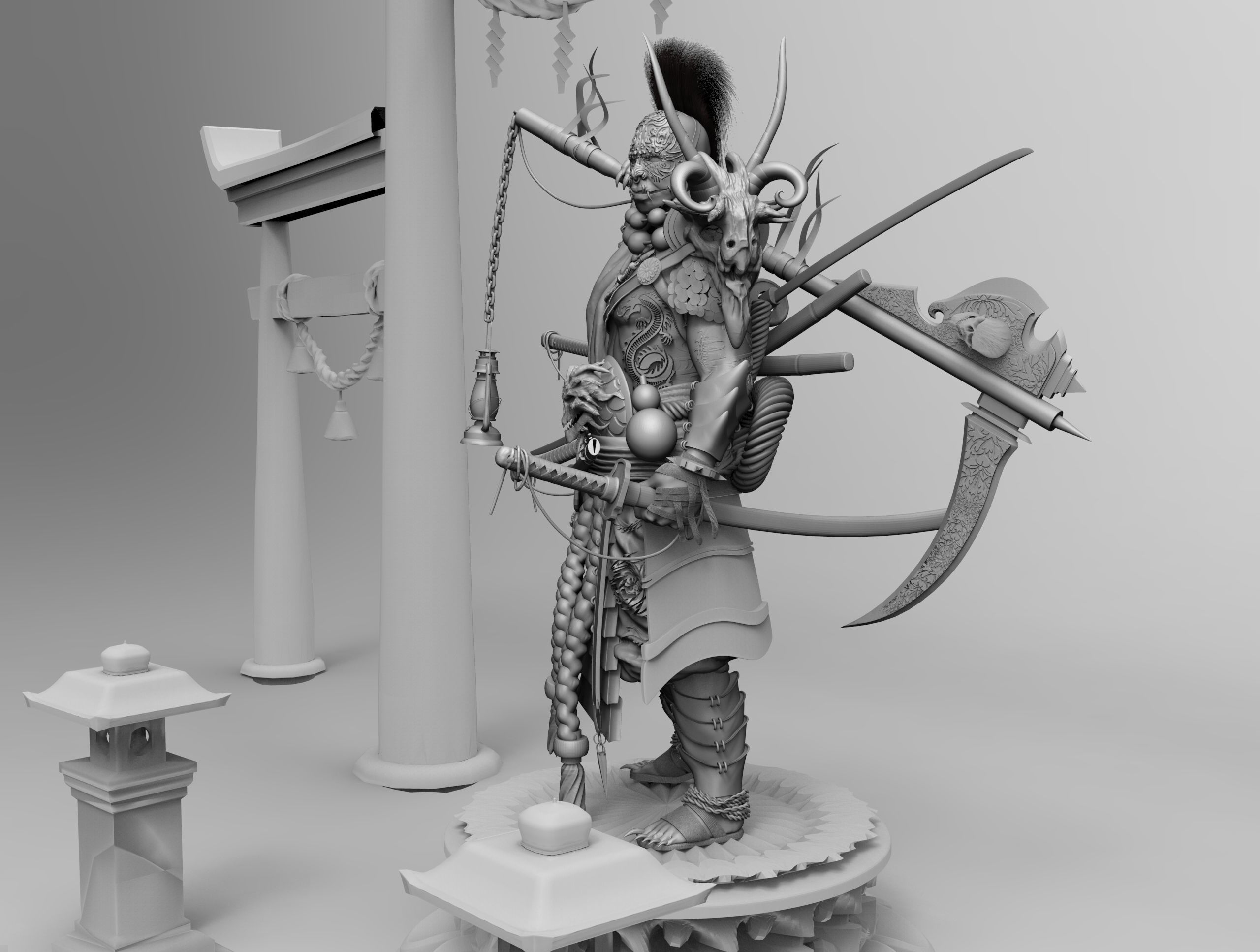 ONI SOUL OF DEATH 3D print model_9