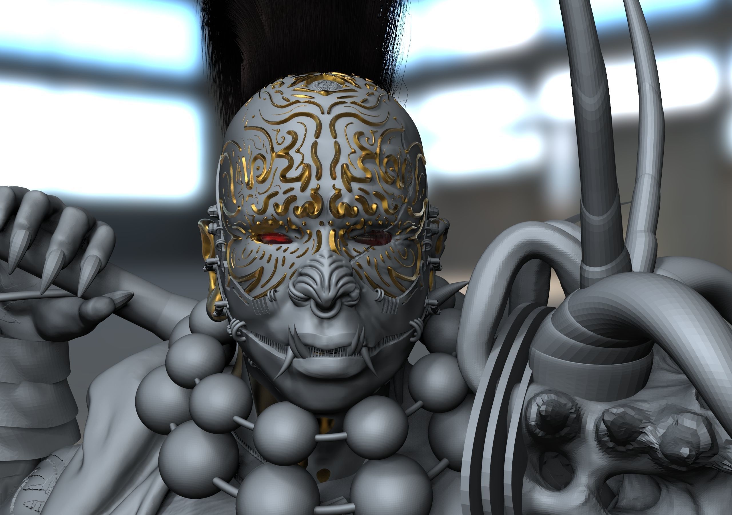 ONI SOUL OF DEATH 3D print model_10