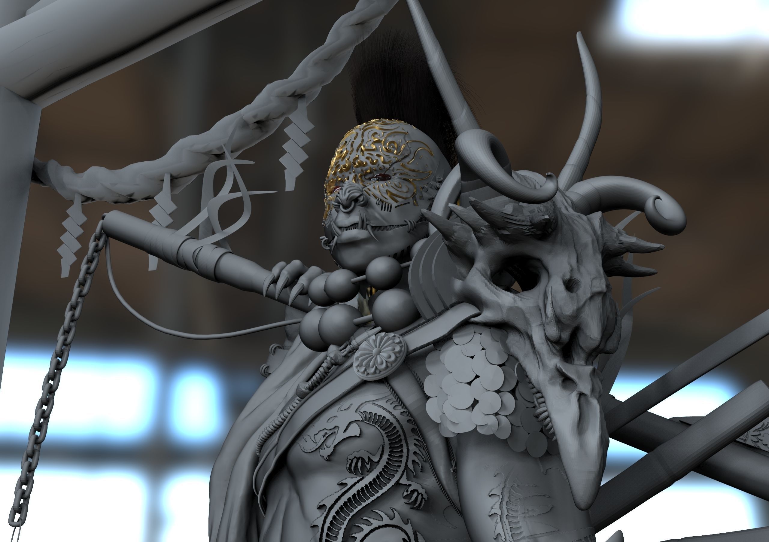 ONI SOUL OF DEATH 3D print model_11